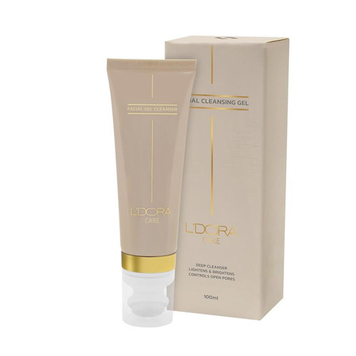 ژل شستشوی صورت حاوی عصاره ویتیس وینیفرا ماساژوردار لدورا کر ۱۰۰ میلی لیتر