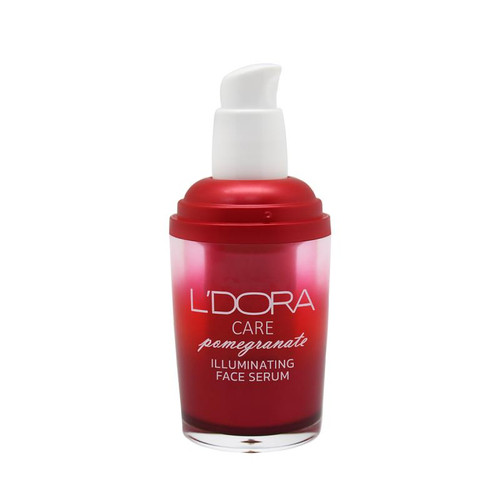 سرم روشن کننده صورت انار مناسب انواع پوست لدورا، 30 میلی لیتر
